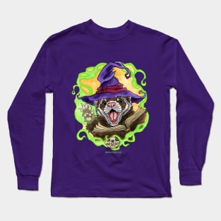 Witch Ferret Long Sleeve T-Shirt